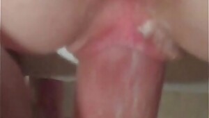 Blowjob und Creampie fr GILF