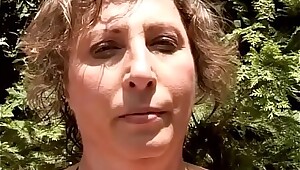 Submissive granny